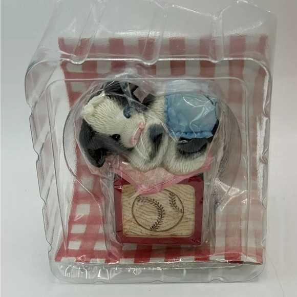 MARY'S MOO MOOS - HOLY COW ITS A BOY Figurine #749508 New Sealed - Picture 5 of 14